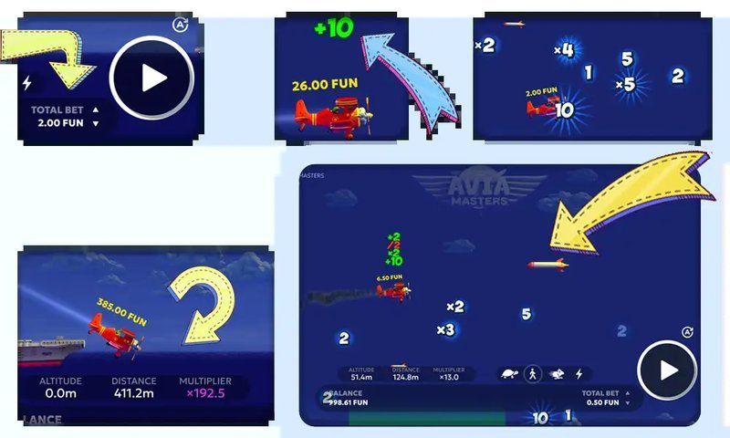 Avia masters plane game, avia masters demo