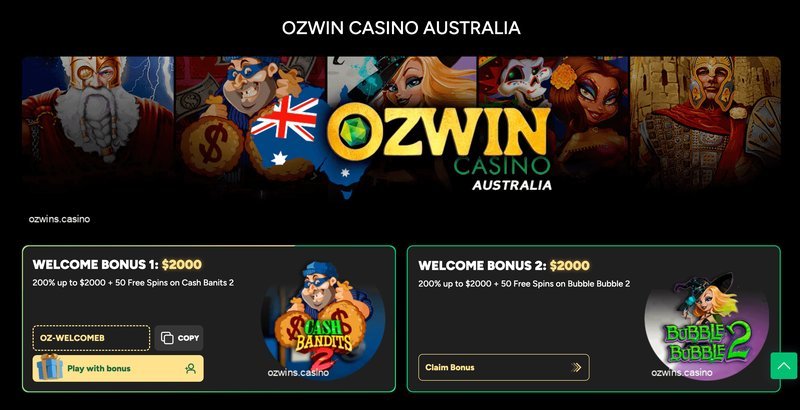 Ozwin australia, ozwin login